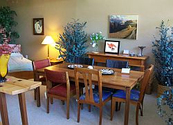 Inside showroom