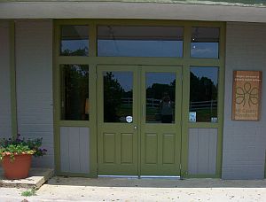 Outside showroom